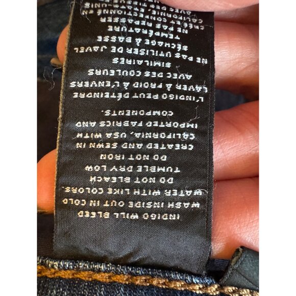 J Brand Shorts Women 31 Blue Denim Button Fly Gracie Cut Off Jean Shorts Outdoor - Picture 11 of 11